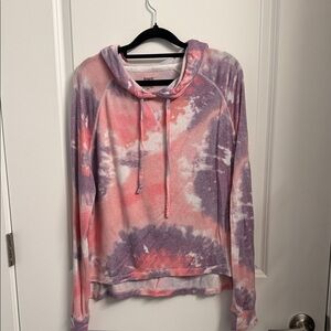 PINK Tie-Dye Hoodie